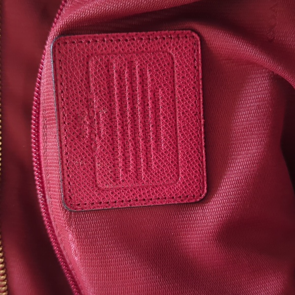 Coach Taxi tote in Red - Picture 7 of 10